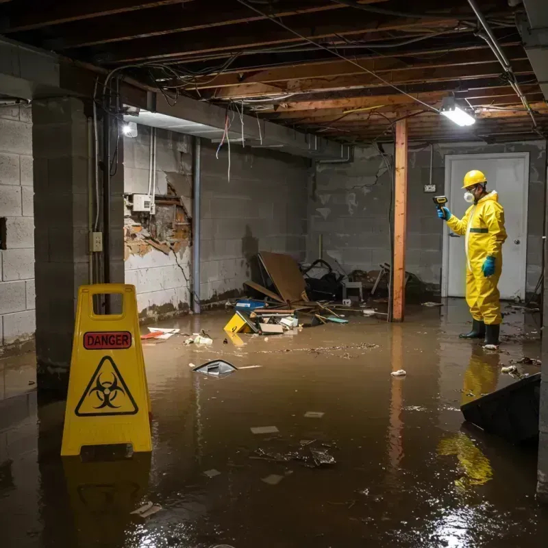 Flooded Basement Electrical Hazard in Lincoln County, CO Property